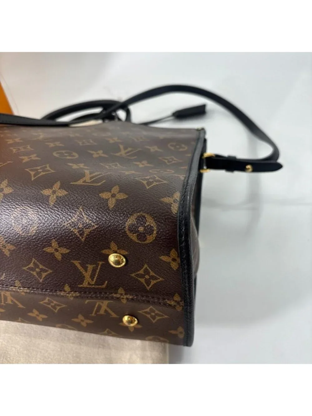 Louis Vuitton Monogram Macassar Popincourt MM Handbag